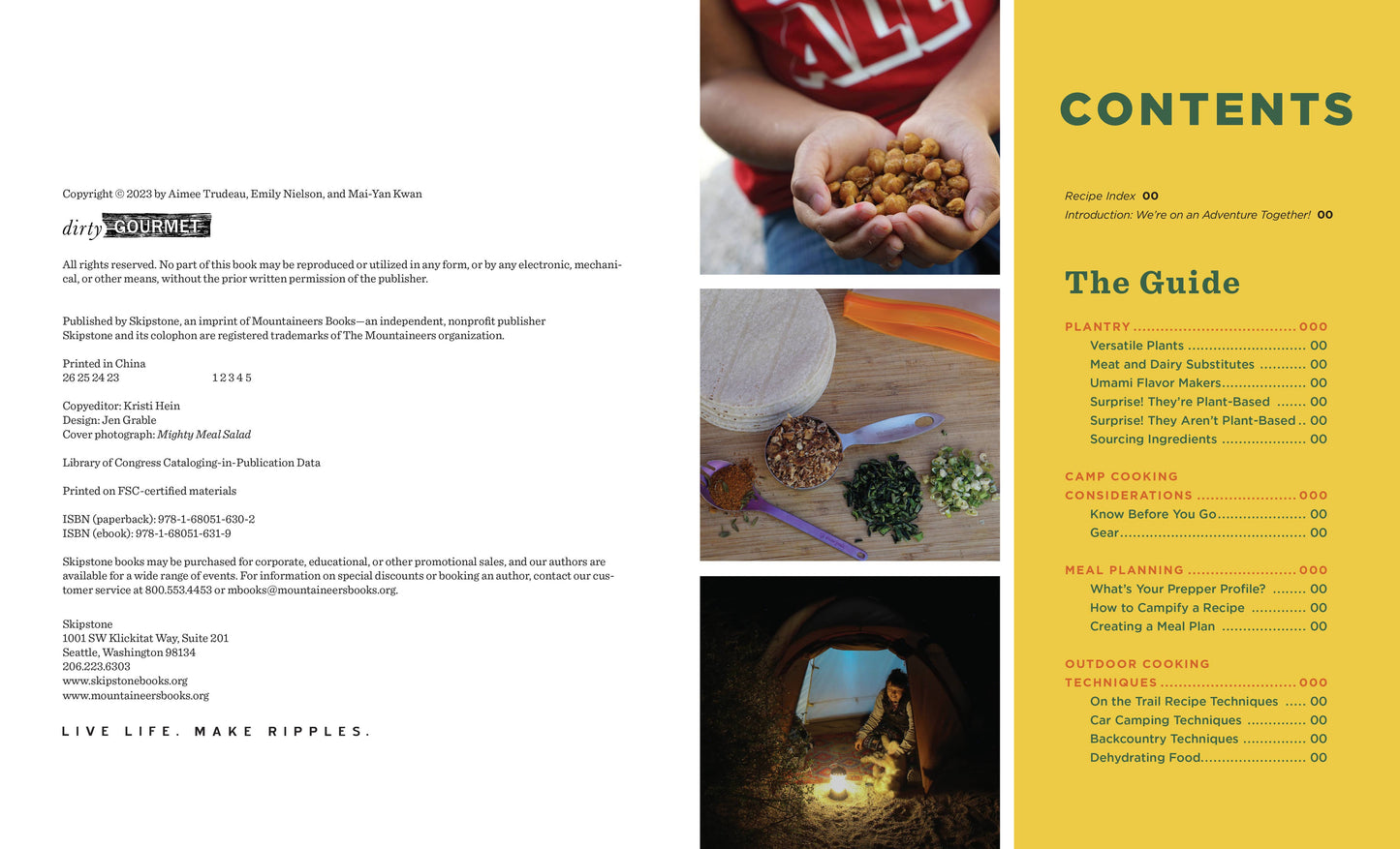 Dirty Gourmet Plant Power: Food for Your Outdoor Adventures
