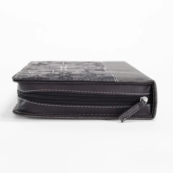 DIVINE DETAILS: BIBLE COVER - BLACK CROSSES