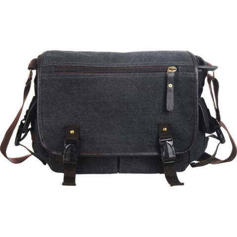 Mad Man Canvas Messenger Bag