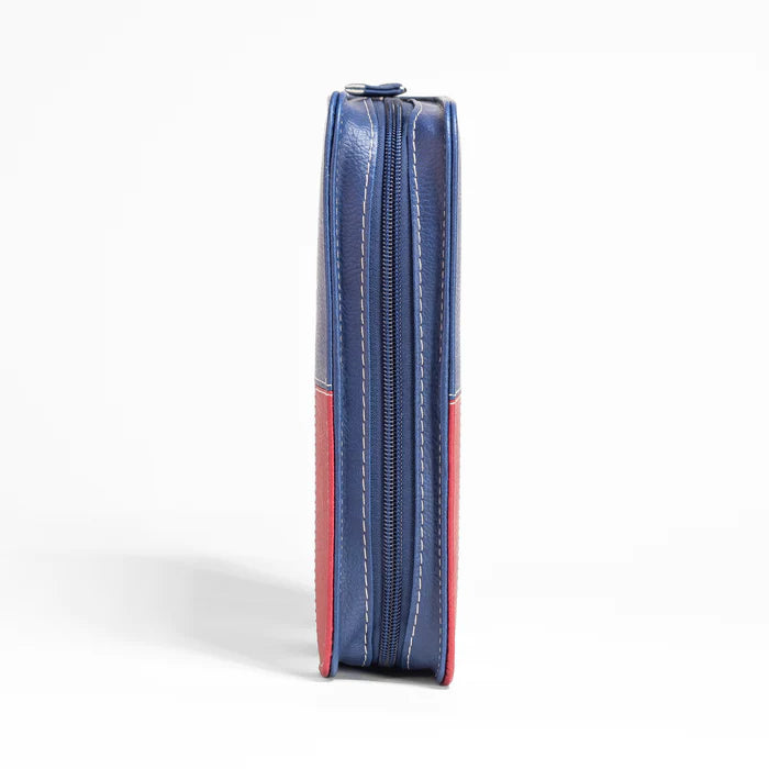 DIVINE DETAILS: BIBLE COVER: US FLAG STAND FIRM - 1 CORINTHIANS 15:58
