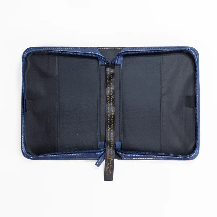 DIVINE DETAILS: BIBLE COVER: US FLAG STAND FIRM - 1 CORINTHIANS 15:58