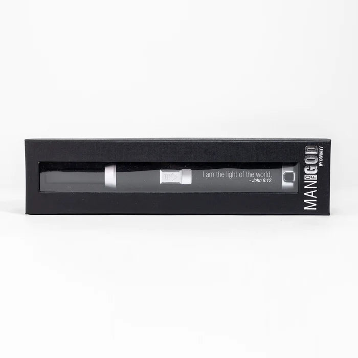 DIVINITY BOUTIQUE MAN OF GOD: BLACK USB ARC LIGHTER SKU: 28515