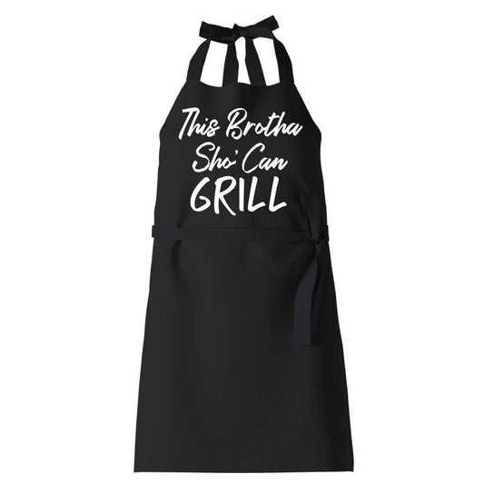 This Brotha Sho' Can Grill Apron